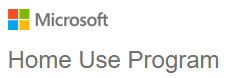 Microsoft Home Use Program