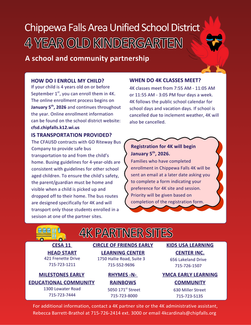 26-27 4K Registration Flyer